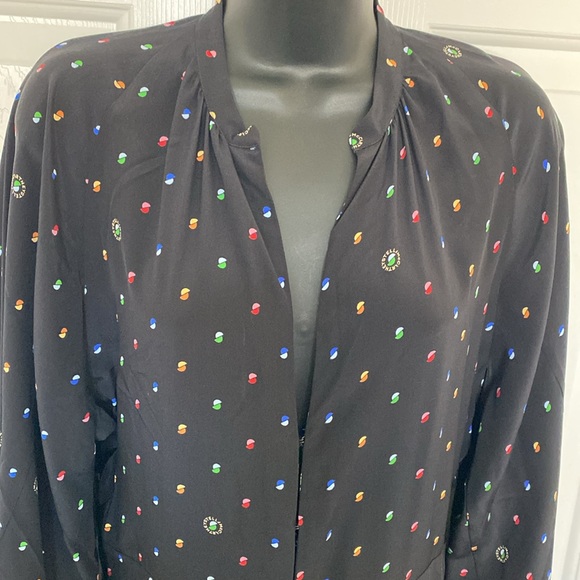 Stella McCartney Keira Silk Jumpsuit Sz 6 - Picture 10 of 15